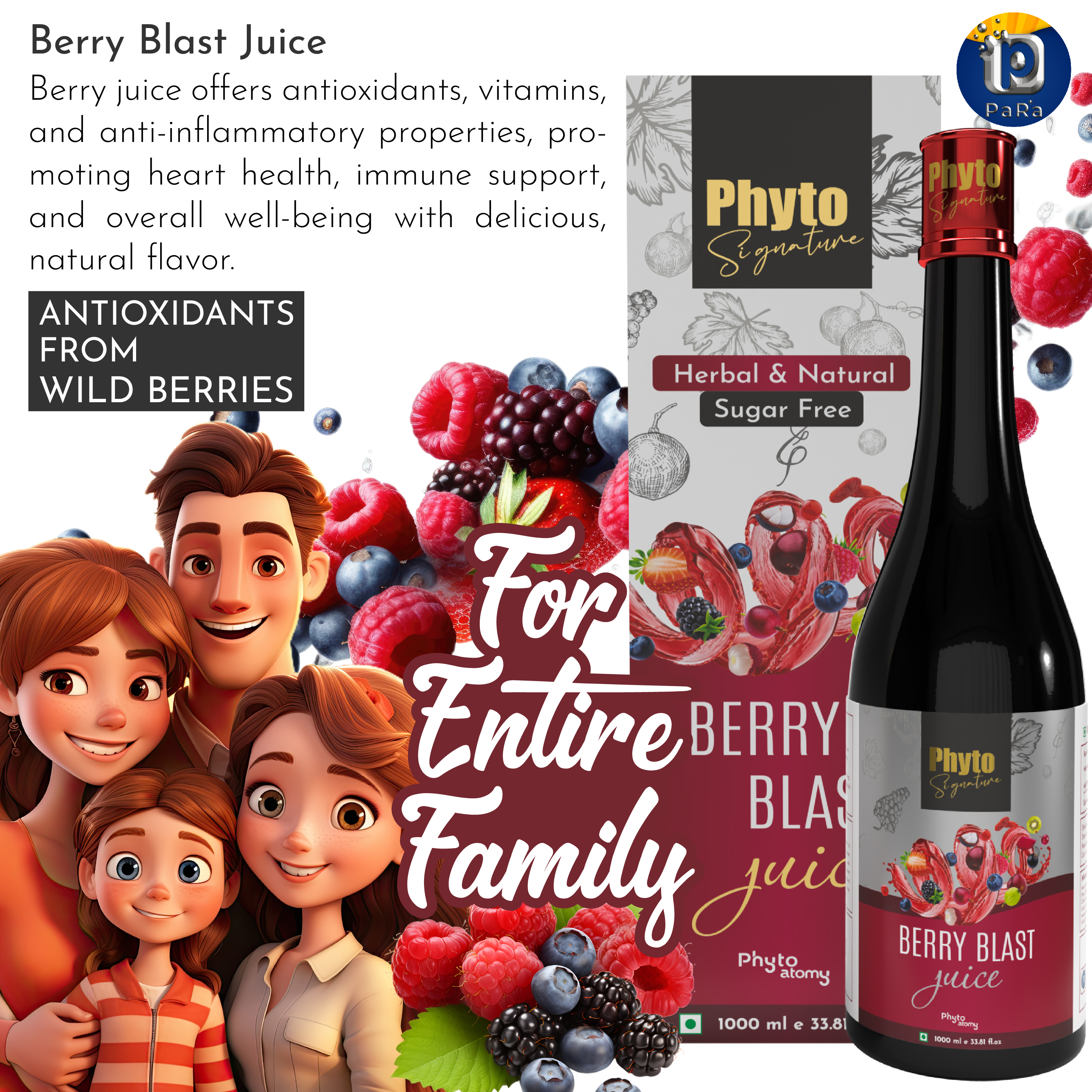 Berry Blast Juice 1Ltr.(HS00697)